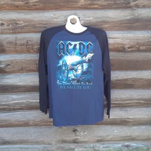 AC DC Long Sleeve Band Shirt